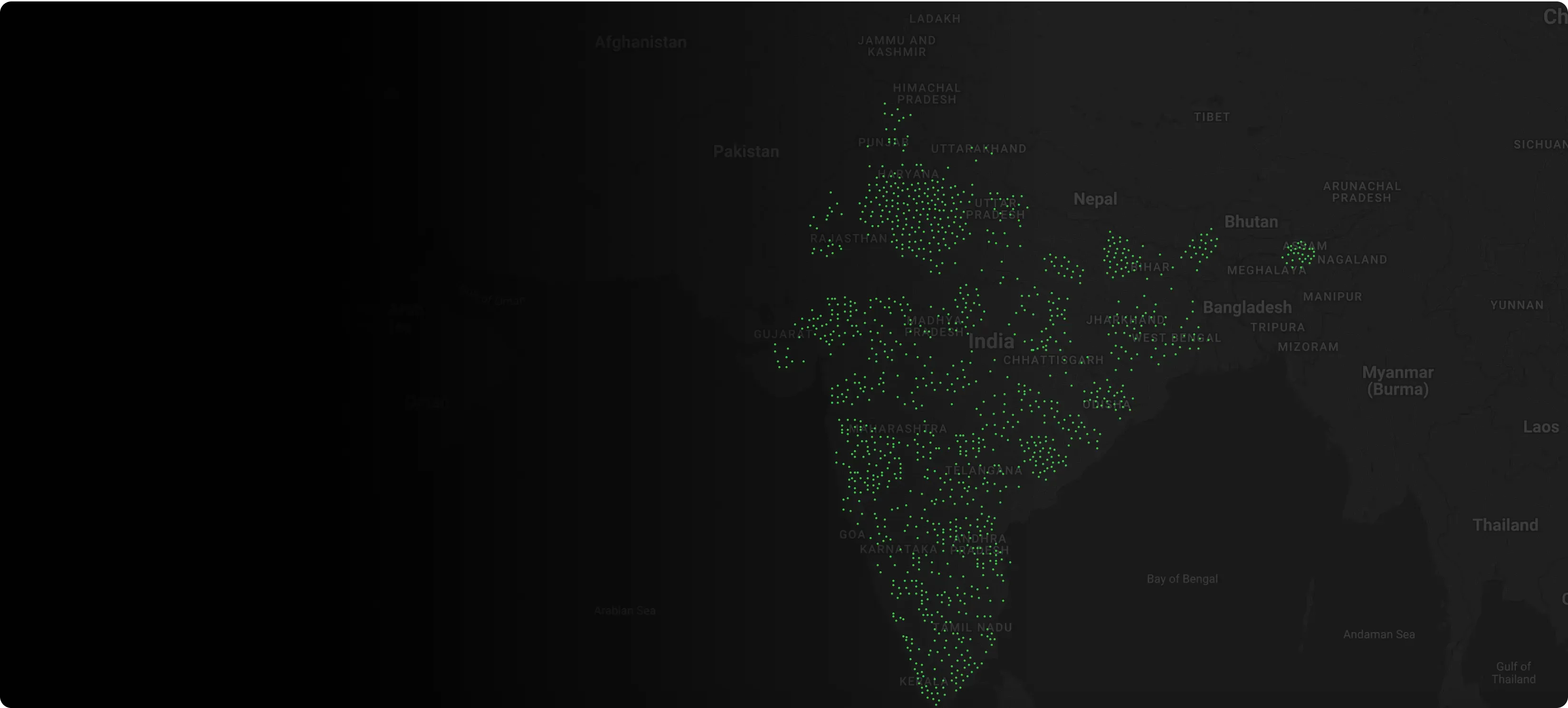 EV Charging Network Map India